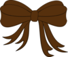 Brown Bow Ribbon Clip Art