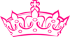 Pink Haley Tiara Princess Clip Art