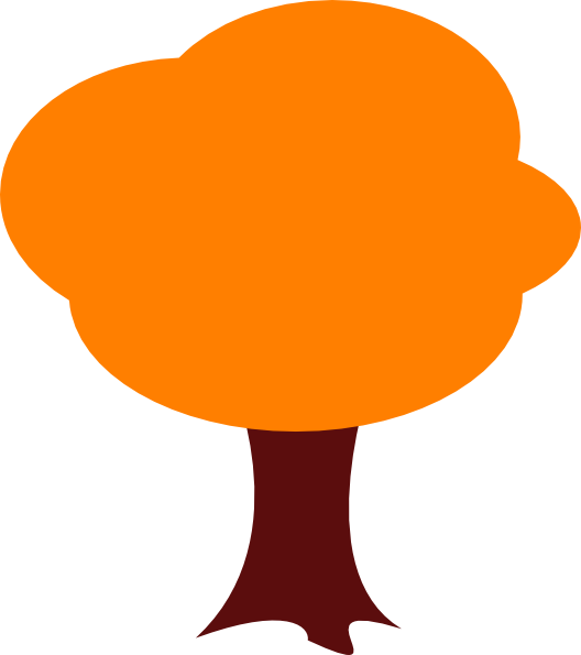 clipart orange tree - photo #19