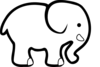 White Elephant Clip Art Clip Art