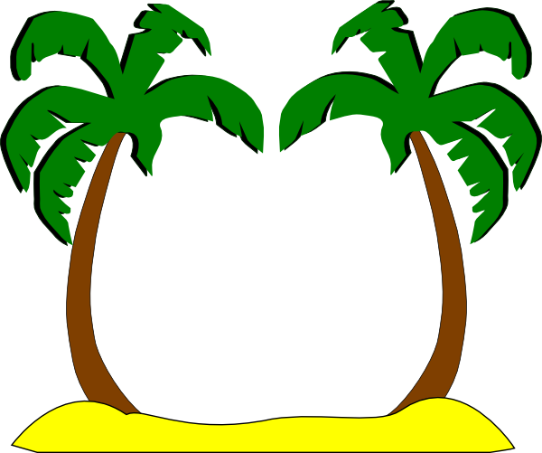 palm trees clipart