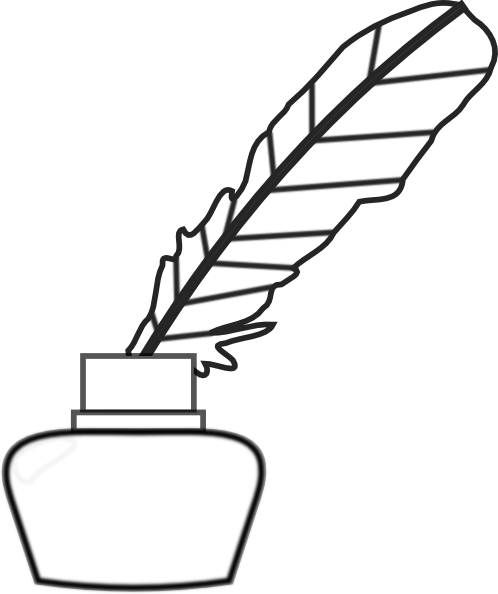 quill picture clipart - photo #35