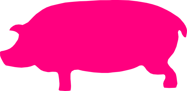 clip art pink pig - photo #10