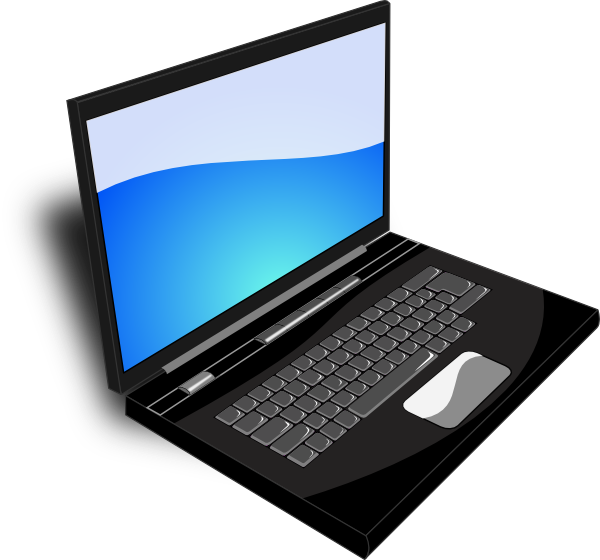 clip art laptop images - photo #2