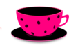 Pinky Tea 2 Clip Art