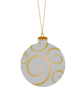 Metallic Ornament Clip Art