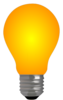 Light Bulb 100% Lit Clip Art