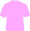 Powder Pink T-shirt Clip Art
