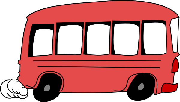 clip art of cartoon bus - photo #5