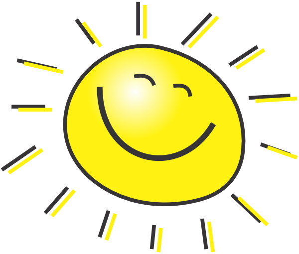 cartoon sun rays. Cartoon Sun clip art