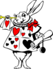 White Rabbit Clip Art