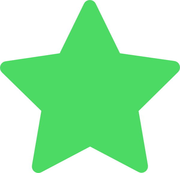 clipart green star - photo #26