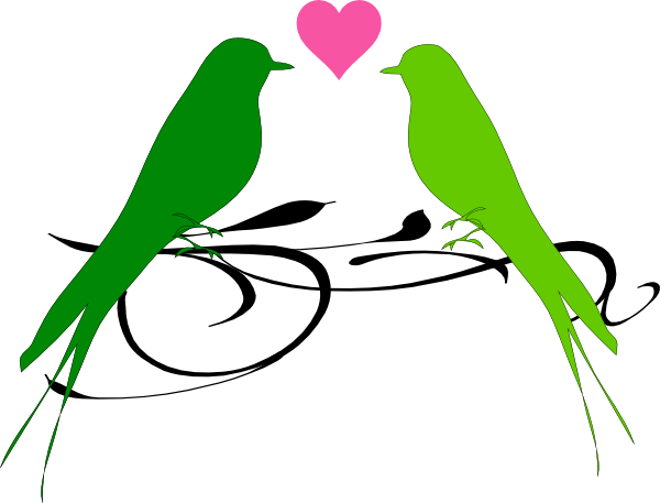 free clipart images love birds - photo #3