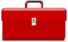 Toolbox, Red Handle Clip Art