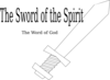 Sword Of The Spirit Template Clip Art