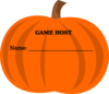 Sign Up Pumpkin Clip Art