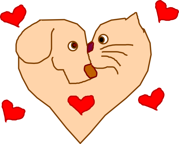 free clip art cat and dog - photo #46