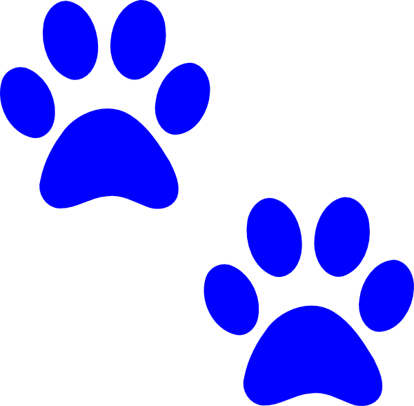 free clip art borders paw prints - photo #40