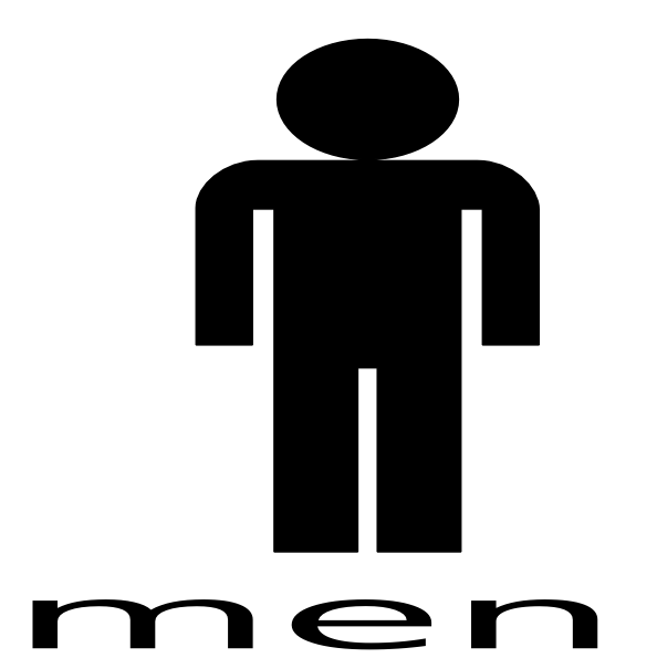 men's room clipart - photo #34
