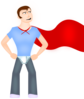 Super Dude Clip Art