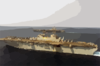 The Amphibious Assault Ship Uss Iwo Jima (lhd 7) And Uss Nimitz (cvn 68) Participate In Air Operations In The Arabian Gulf Clip Art