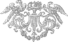 Eagle Crest Grey Clip Art