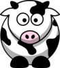 Black Cow Clip Art