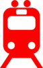 Red Train Clip Art