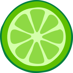 Lime Slice Clip Art