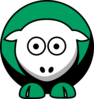 Sheep Boston Celtics Team Colors Clip Art