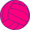 Volleyball-thin Clip Art