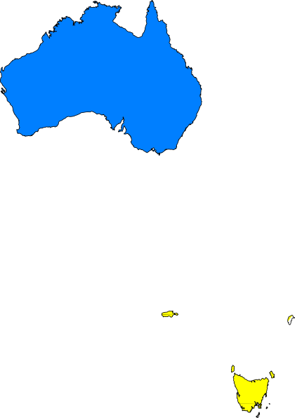 clipart map of australia - photo #22