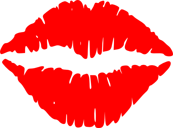 yellow lips clipart - photo #2