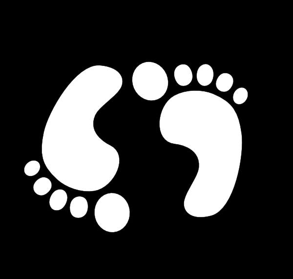 clipart human footprints - photo #24