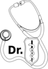 Dental Dr Stethoscope Clip Art