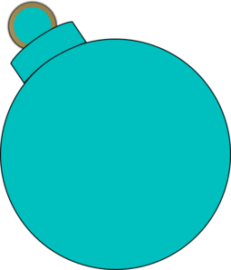Turquoise Ornament Clip Art