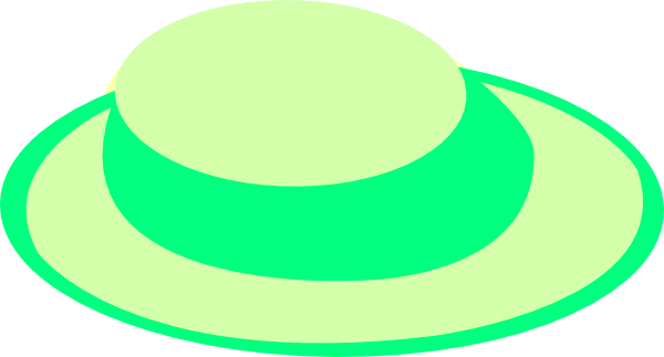 green hat clip art - photo #43