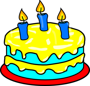 Target Birthday Cakes on Yellow Three Candle Cake Clip Art   Vector Clip Art Online  Royalty