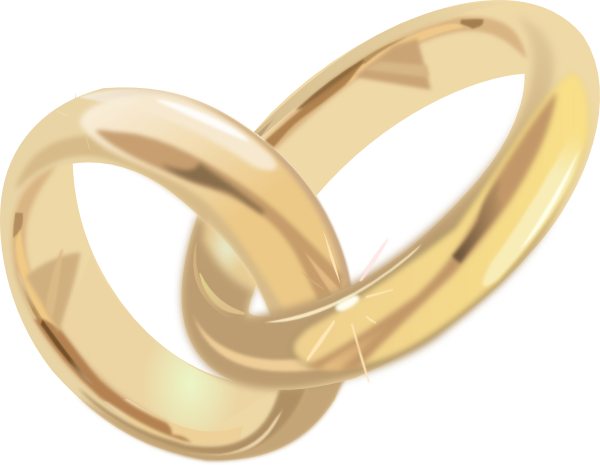 wedding rings cliparts