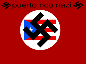 Bandera  De Puerto Rico Nazi Clip Art