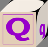 Blocks Q Clip Art