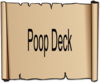 Poop Deck Sign Clip Art