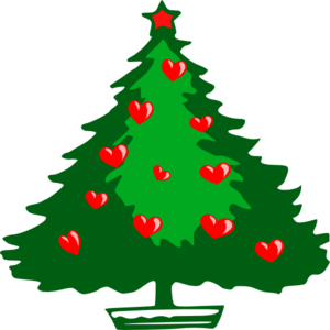Christmas Hearts Clip Art at Clker.com - vector clip art online, royalty free &amp; public domain