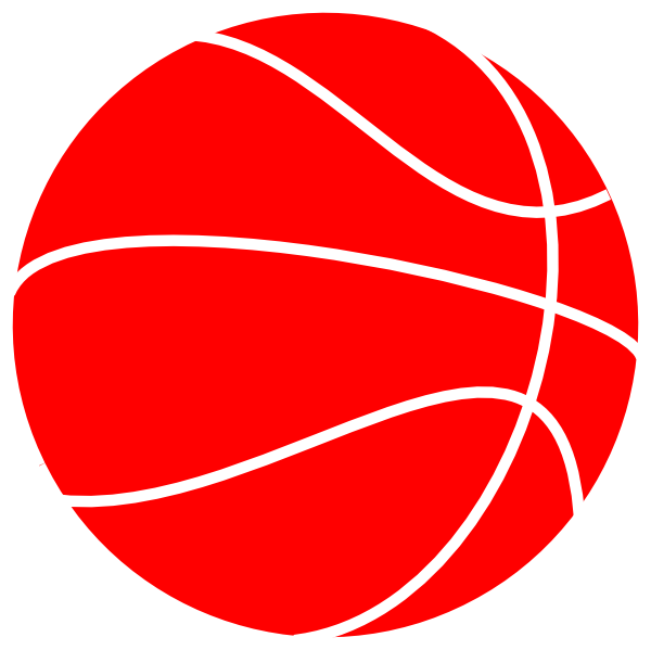clipart of a basketball - photo #6