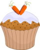 Carrot Cupcake 2 Clip Art