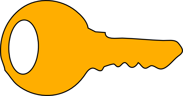 clipart large key - photo #36