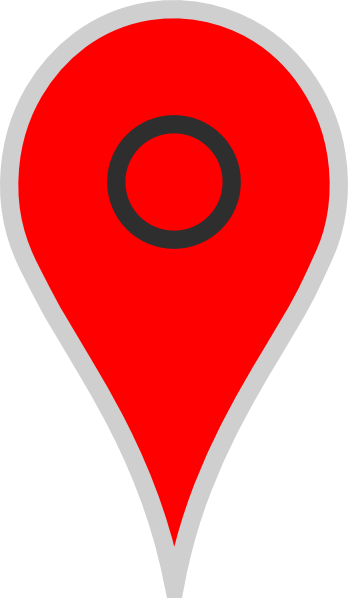 Google Map Pointer Red Clip Art at Clker.com - vector clip art online