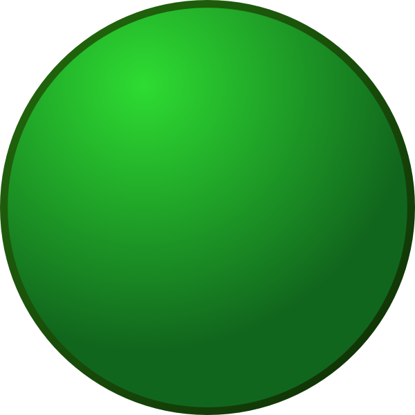 Round Green Clip Art at Clker.com - vector clip art online, royalty