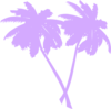 Vector Palm Trees Clip Art