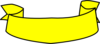 Yellow Ribbon 2 Clip Art